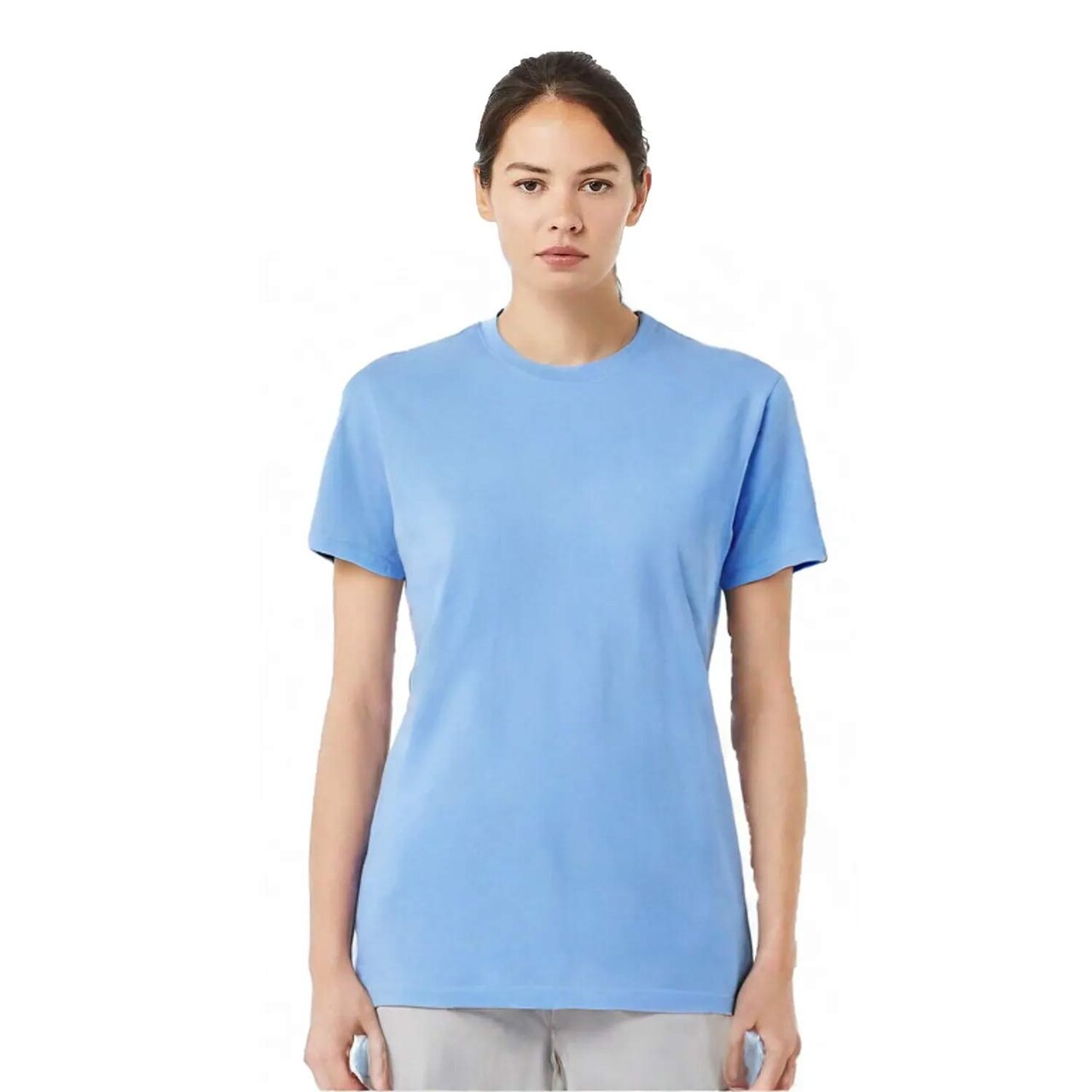 Unisex DryBlend Crewneck Short Sleeve T-Shirt for Active, Casual & Everyday Performance Wear